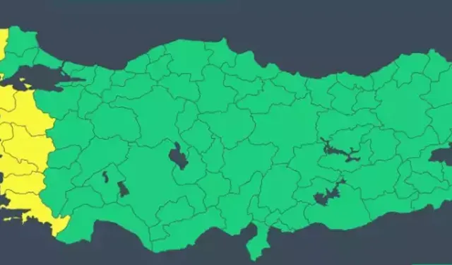 7 İl İçin Sarı Alarm!