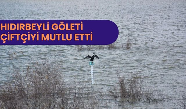 Hıdırbeyli Göleti Çiftçiyi Mutlu Etti