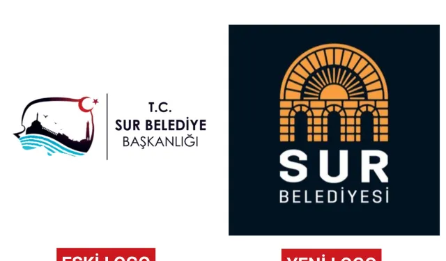 Sur Belediyesi logosunu değiştirdi