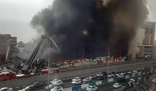 İran'da büyük yangın!