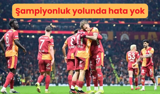 Galatasaray, Başakşehir'e 3 attı