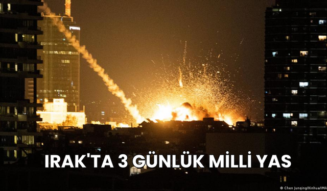 Irak'ta 3 Günlük Milli Yas