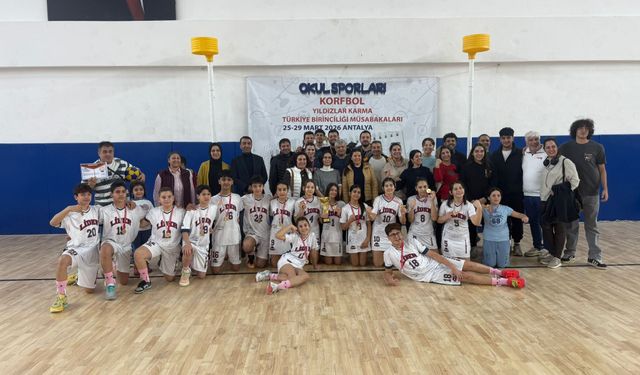 Lider Okulları Korfbol’da Türkiye Şampiyonu!