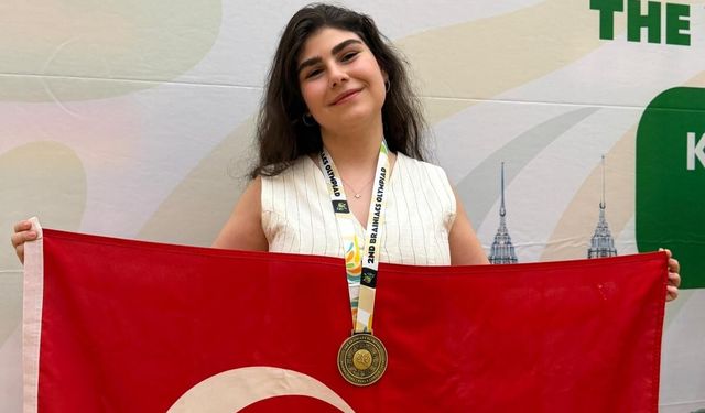 Aydınlı Öğrenciden Uluslararası Altın Madalya