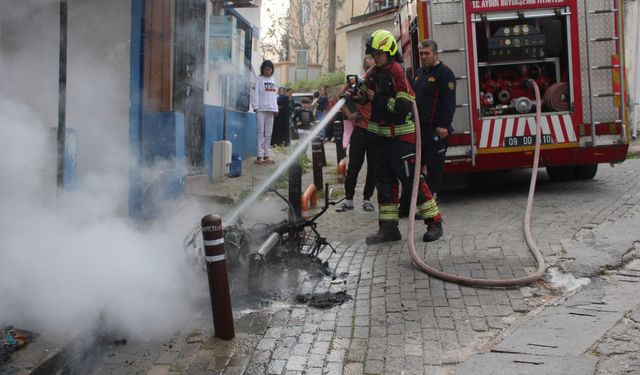 Tamir Sırasında Alev Aldı, Küle Döndü