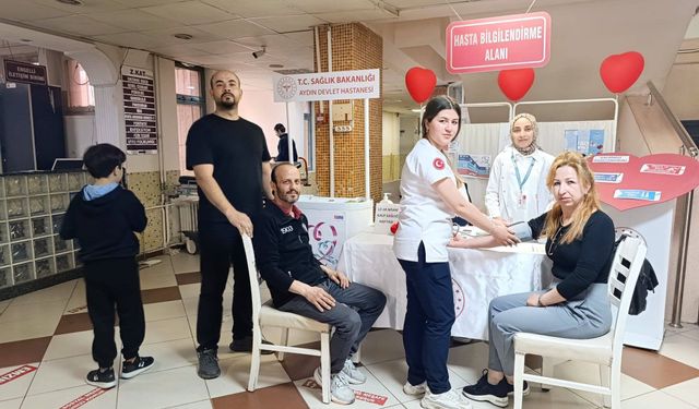 Sağlığı Haftası’nda Farkındalık Standı