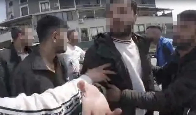 Trafik Magandası Motorcu’ya Dehşeti Yaşattı