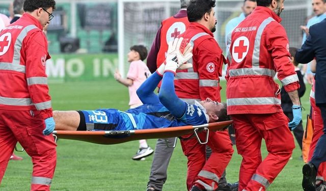 Sahada Boynu Kırıldı