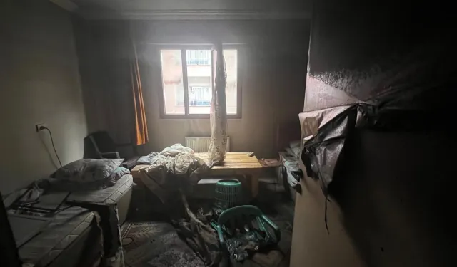 Evini Ateşe Verip Kaçtı