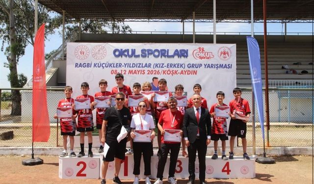 Ragbi Küçükler Grubu Madalyalarına Kavuştu