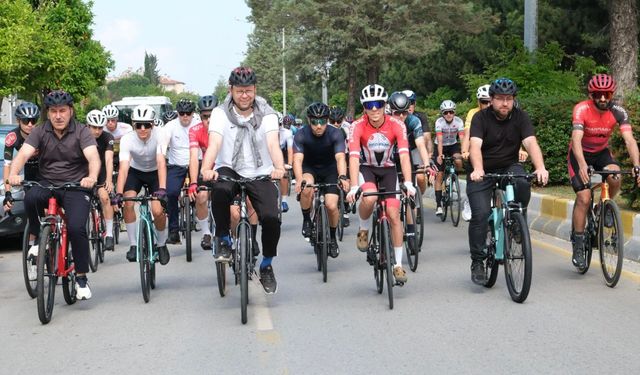 Bisiklet Tırmanışında Ödüller Sahiplerine Verildi