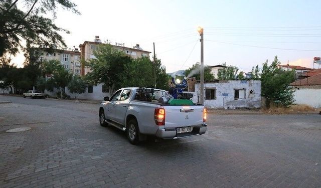 Sivrisinekle Mücadele İçin İlaçlama Çalışmaları Başladı