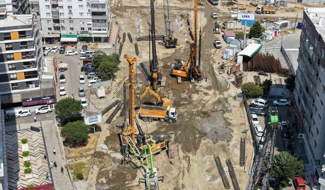 Kavşak çalışmasının yüzde 45'lik kısmı tamamlandı