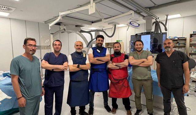 Aydın Şehir Hastanesi'nde İlk DSA İşlemi Yapıldı
