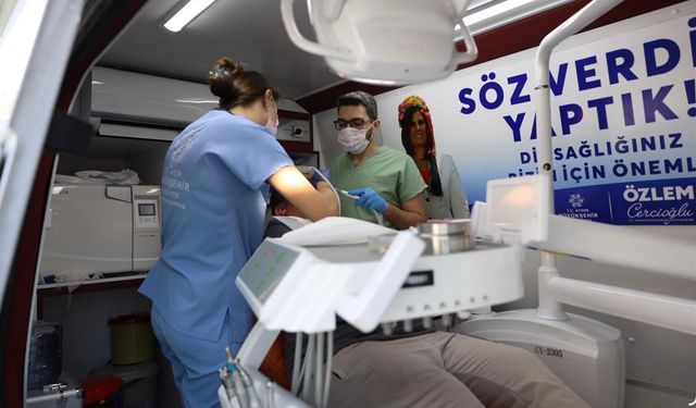 Çine’de Mobil Klinik Yoğun İlgi Gördü