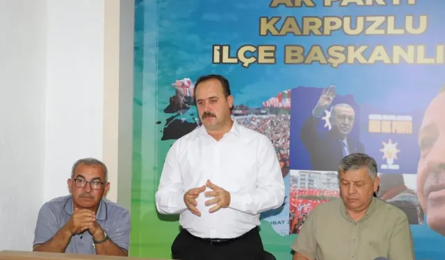 AK Parti Karpuzlu İlçe Başkanı Aydoğdu Görevinden Ayrıldı