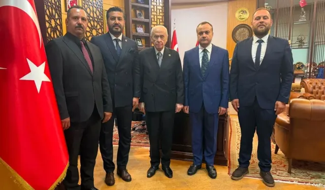 MHP Aydın İl Başkanı Bahçeli ile Görüştü