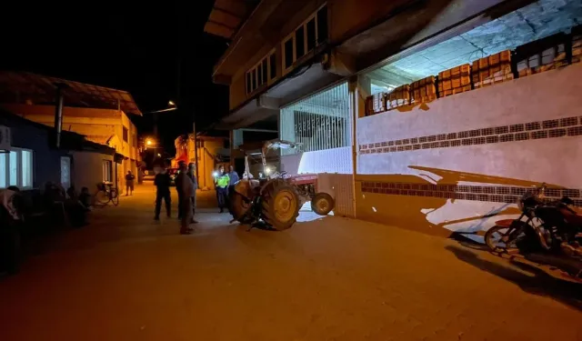 Kullandığı Traktörün Altında Kaldı