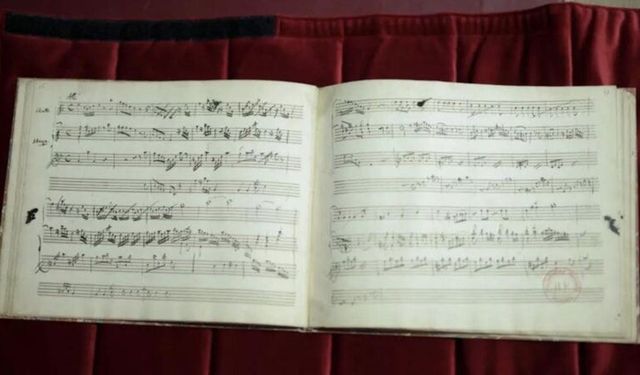 Mozart’a ait el yazması bulundu
