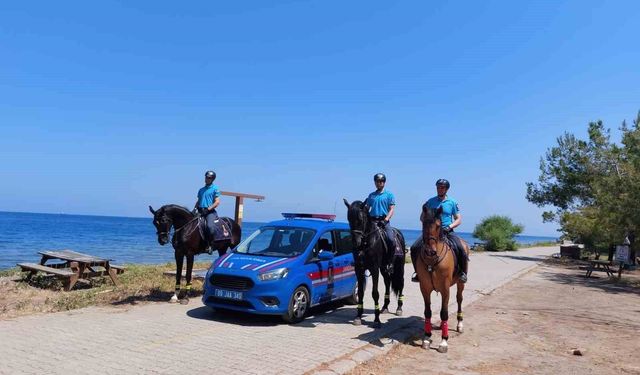 Atlı Jandarma Timi Göreve Başladı