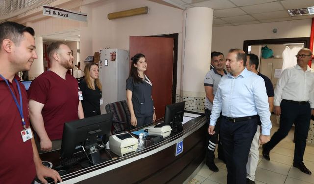 Bozdoğan'da sağlık hizmetleri değerlendirildi