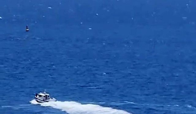 Bodrum'da jet ski alabora oldu