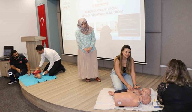 Aydın Ticaret Odası üyelerine ilk yardım sertifikası