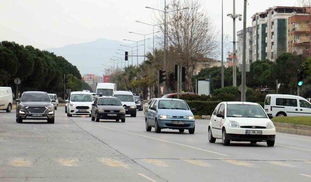 Aydın trafiğinde yeni rekor: 686 bin araç