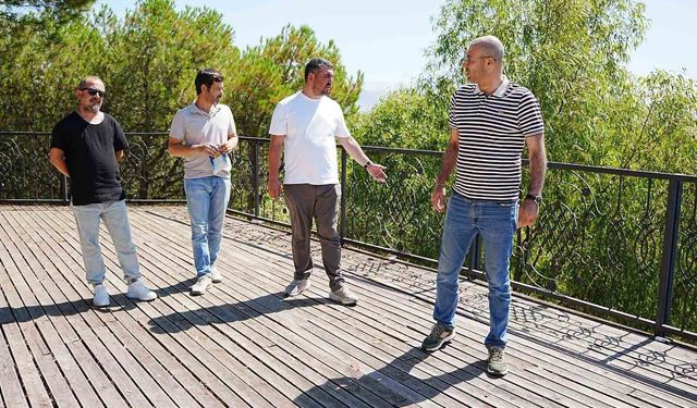 Başkan Zencirci Mursallı'da incelemelerde bulundu