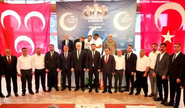 Çine MHP'de bayrağı Özdemir devraldı