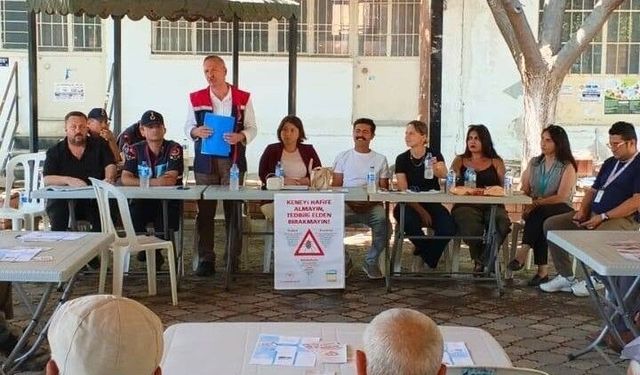 Didim'de üreticiye tarım ve hayvancılık eğitimi