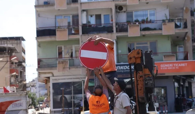 Dikkat! İncirliova'da trafik düzeni değişti