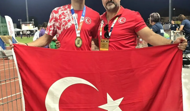 Hem Balkan Şampiyonu, hem de aynı gün iki kez Türkiye rekoru