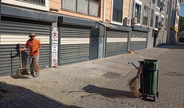 Germencik’te temizlik hizmetleri aralıksız devam ediyor