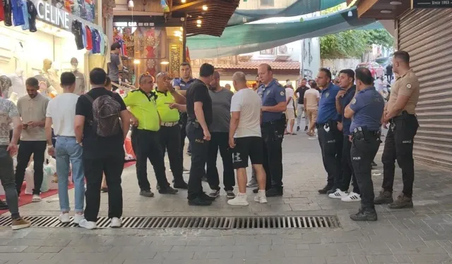 Kuşadası'nda esnaf kavgası