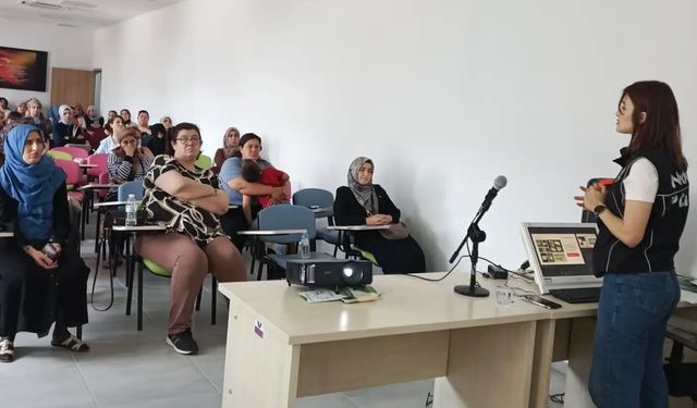 Nazilli'de sağlık, narkotik ve mahremiyet eğitimi