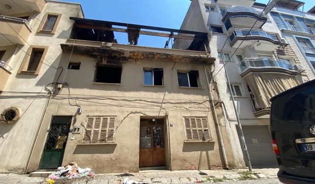 Efeler'de yangının nedeni belli oldu