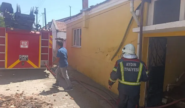 Yenipazar’da alevlere hızlı müdahale