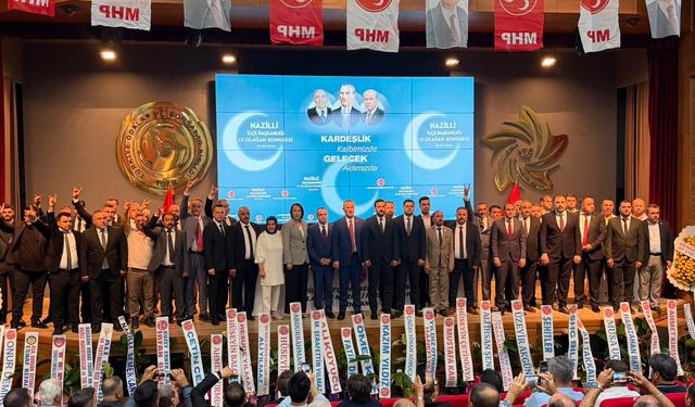 MHP Nazilli İlçe Başkanı Bahadır Yorgancı seçildi