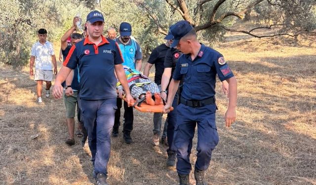 11 saat süren arama çalışmaları mutlu sonla bitti