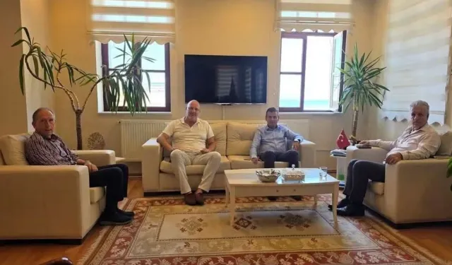 AK Parti'li Başkan Sarıgöz'den Kaymakam Keklik'e ziyaret