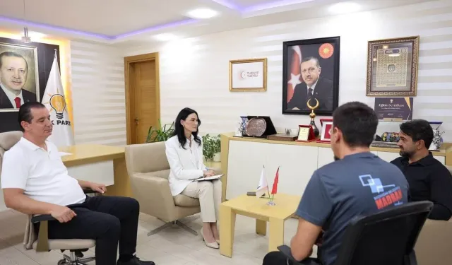 Sarıbaş, Efeler’de vatandaşlarla bir araya geldi
