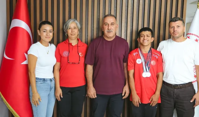 Aydınlı yüzücüden Konya’da madalya yağmuru