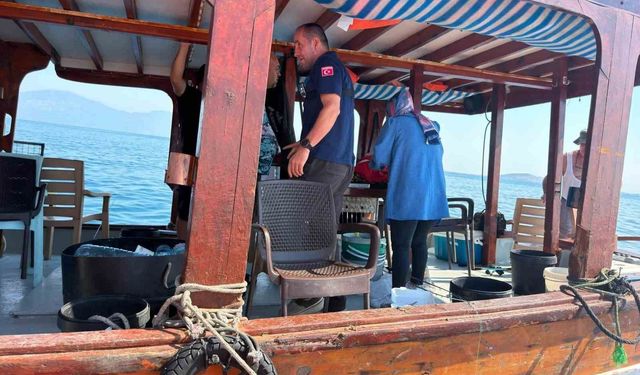 Didim'de denizde sıkı denetim