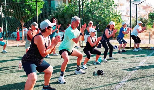 Didim Belediyesi'nden ücretsiz sabah egzersizleri
