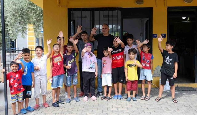 Efeler Belediyesi'nden Kocagür'de çocuklara bakım desteği