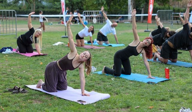 Açık havada spor etkinlikleri Ağustos'ta da sürecek