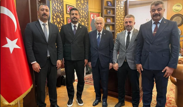Başkan Taşdemir Bahçeli'yi ziyaret etti