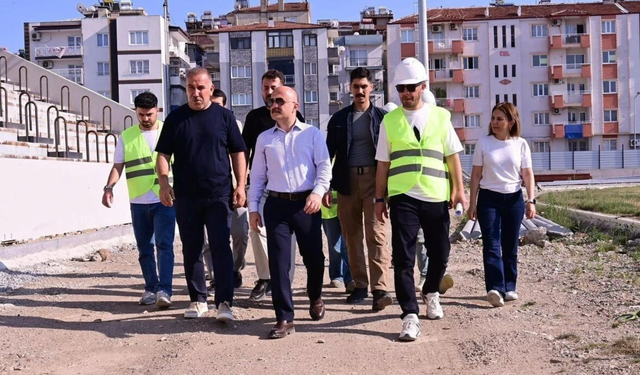 Aydın'ın yeni Adnan Menderes Stadyumu yükseliyor