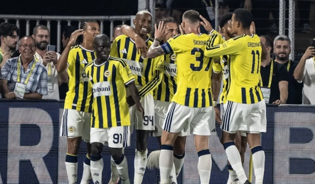 Fenerbahçe'den Şampiyonlar Ligi'nde avantajlı galibiyet